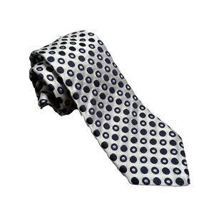 Penrose London Metallic Polka Dot Men's‎ Silk Neck Tie Business Preppy Quirky